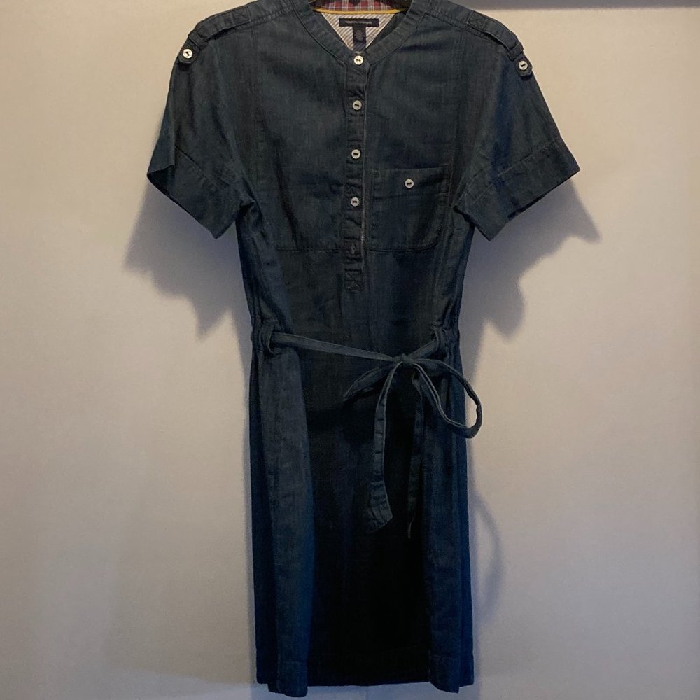 Tommy Hilfiger Denim Tie Dress